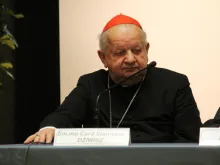 Cardinal Stanisław Dziwisz, pictured at the Vatican April 25, 2014. 