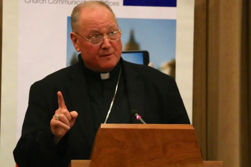 Cardinal Dolan emphasizes shared goals in appearance with Mormon leader