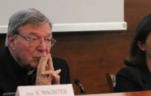 Cardinal George Pell in the Vatican, 2014.   Bohumil Petrik/CNA