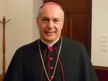 Archbishop Gabriele Caccia, pictured in Lebanon on Dec. 2, 2014. 