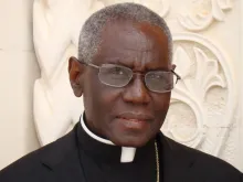 Cardinal Robert Sarah, Prefect for the Congregation for Divine Worship and the Discipline of the Sacraments. 