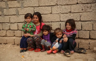 Refugee children at the Sharia Al Haman Hope Refugee Camp in Duhok, Iraq on March 28, 2015.   Daniel Ibáñez/CNA