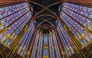 Sainte-Chapelle, the 13th-century chapel built by French King Louis IX to house Christ's crown of thorns.   Chris Chabot via Flickr (CC BY-NC 2.0).