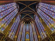 Sainte-Chapelle, the 13th-century chapel built by French King Louis IX to house Christ's crown of thorns. 