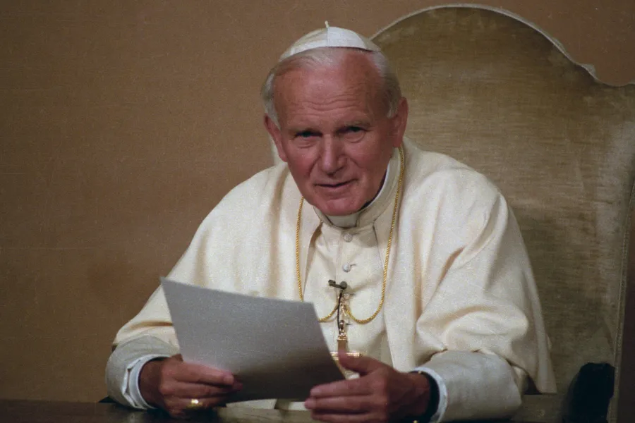 Pope John Paul II, pictured in 1992. ?w=200&h=150