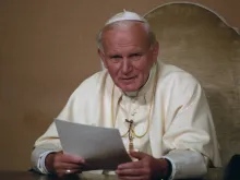 Pope John Paul II, pictured in 1992. 