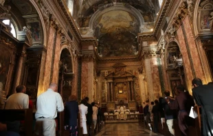 Ss Sixtus and Dominic, the church of the Angelicum, pictured June 13, 2015.   Bohumil Petrik/CNA