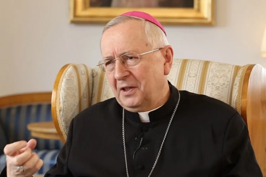 Archbishop Stanisław Gądecki, president of the Polish bishops’ conference, at the Vatican on Oct. 12, 2015. ?w=200&h=150