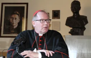 Cardinal Willem Eijk attends a press conference in Rome Oct. 23, 2015. Bohumil Petrik/CNA.