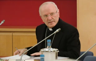 Bishop Nunzio Galantino, president of the Administration of the Patrimony of the Apostolic See, pictured in 2016. Alexey Gotovsky/CNA.