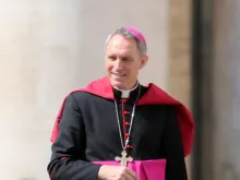 Archbishop Georg Gänswein, pictured March 12, 2016. 