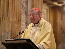 Cardinal George Pell in the Vatican, 2016.