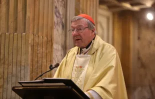 Cardinal George Pell in the Vatican, 2016. Daniel Ibanez/CNA