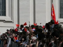 Pilgrims from China at a general audience in St. Peter's Square 