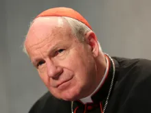 Cardinal Christoph Schönborn at the Vatican April 8, 2016.