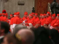 Vatican City - November 19, 2016: Pope Francis elevates 17 new cardinals during the November 19, 2016 consistory in St. Peter's Basilica - 