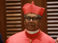 Cardinal Anthony Soter Fernandez, pictured in St. Peter's Basilica Nov. 19, 2016. 