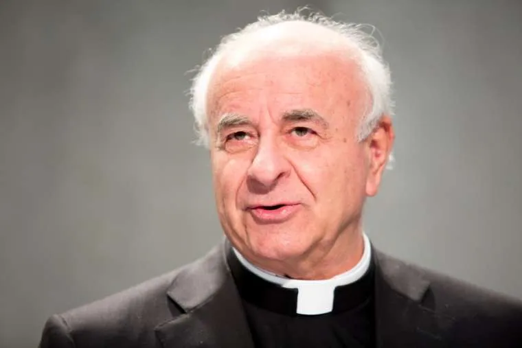 Archbishop Vincenzo Paglia speaks at a press conference. ?w=200&h=150