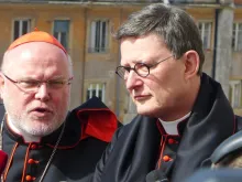 Cardinal Reinhard Marx of Munich and Freising and Cardinal Rainer Woelki of Cologne. 