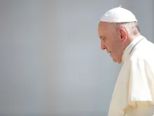 Pope Francis at a general audience in Rome in June 2018.