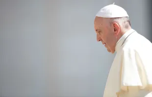 Pope Francis at a General Audience in Rome, June 2018.   CNA