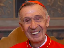 Luis Cardinal Ladaria, prefect of the Congregation for the Doctrine of the Faith, in Rome, June 28, 2018. Credit: Daniel Ibáñez/CNA.