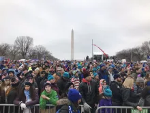 Participants at the 2019 March for Life. 