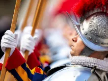 The Swiss Guard swearing in ceremony at the Vatican on May 6, 2019. 