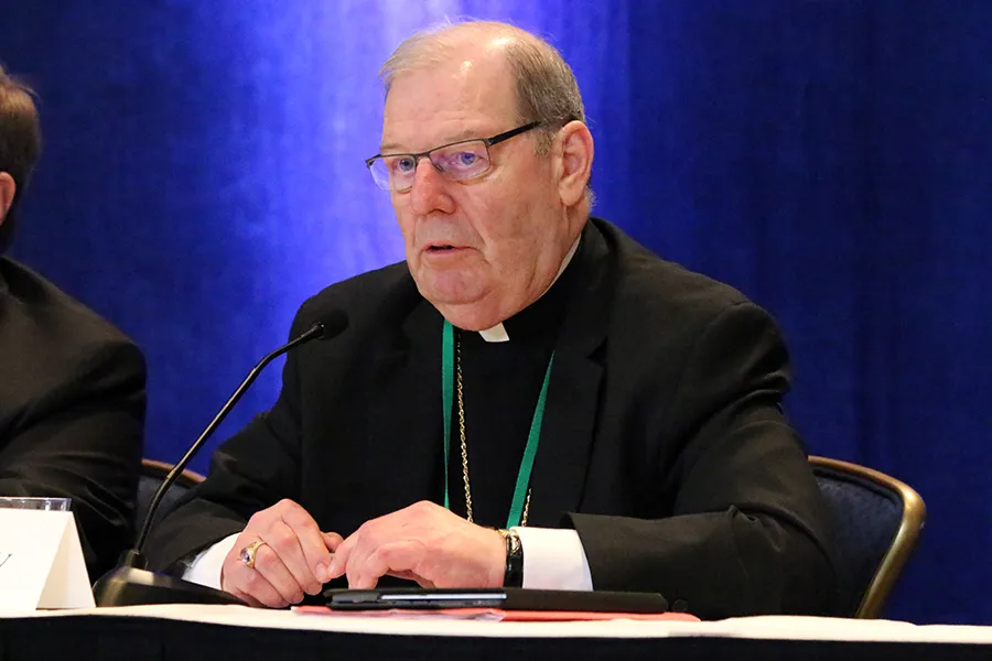 Bishop Robert Deeley of Portland, Maine at the 2019 USCCB General Assembly in June. ?w=200&h=150