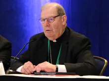 Bishop Robert Deeley of Portland, Maine at the 2019 USCCB General Assembly in June. 