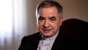 Giovanni Angelo Becciu, prefect emeritus of the Congregation for the Causes of Saints, pictured June 27, 2019.