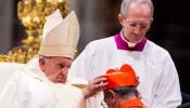 Pope Francis creates new cardinals at a consistory in St. Peter’s Basilica on Oct. 5, 2019.