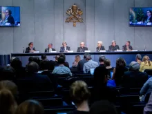  Press briefing on the Amazon Synod at the Holy See press office. 