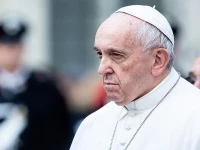 Pope Francis. 