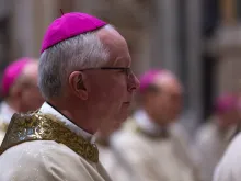 Bishop John Brungardt of Dodge City says Mass at Santa Maria Maggiore in Rome, Jan. 19, 2020. Credit: Daniel Ibanez/CNA.