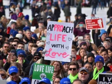 Sign at 2020 March for Life