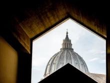 The dome of St. Peter’s Basilica.