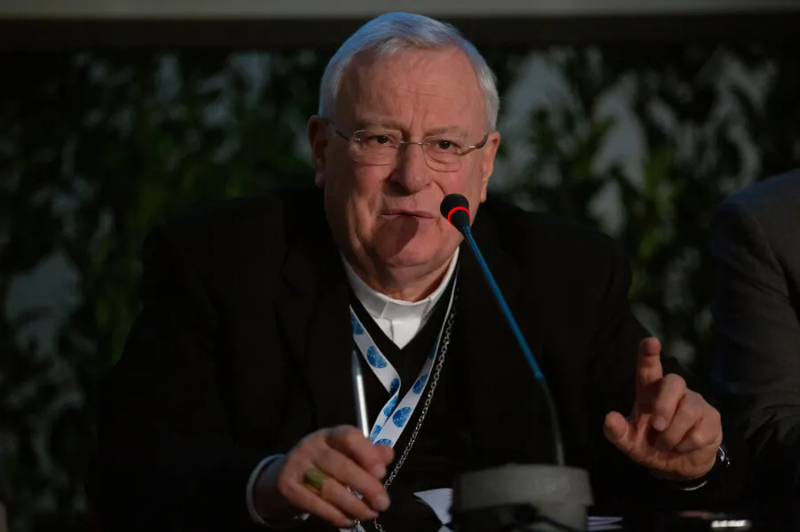 Cardinal Gualtiero Bassetti, president of the Italian bishops’ conference, at a press conference in Bari, Italy, on Jan. 22, 2020.?w=200&h=150