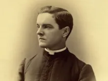 Portrait of Father Michael J. McGivney by John Tierney. 