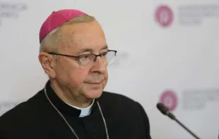 Archbishop Stanisław Gądecki, president of the Polish bishops’ conference, pictured in Warsaw Feb. 12, 2020. episkopat.pl.