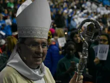 Archbishop Christophe Pierre at the Youth Rally and Mass for Life, Washington, DC. 