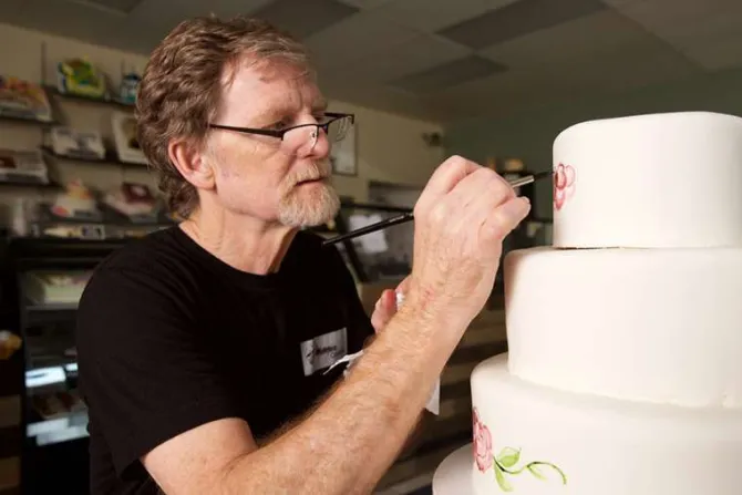 Cake artist Jack Phillips owner of Masterpiece Cakeshop in Lakewood Colorado Credit Alliance Defending Freedom CNA