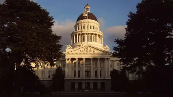 The California capitol.