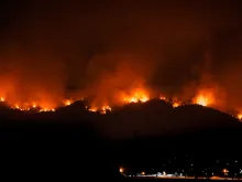 California wildfire. 