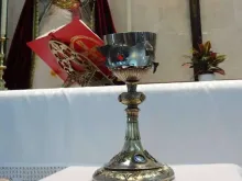 Chalice desecrated by ISIS. 
