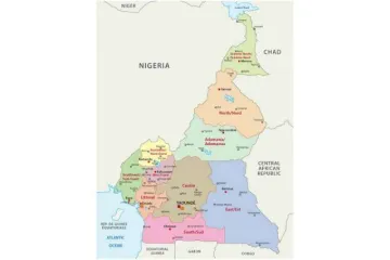 Cameroon map Credit Rainer Lesniewski Shutterstock CNA