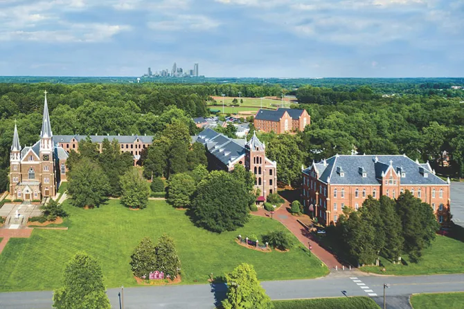Campus of Belmont Abbey College Courtesy of Belmont Abbey College CNA