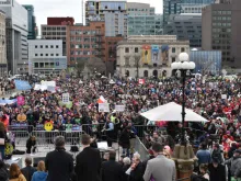 The 2019 Canadian March for Life in Ottawa, May 9. 