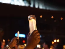 Candlelight vigil. 