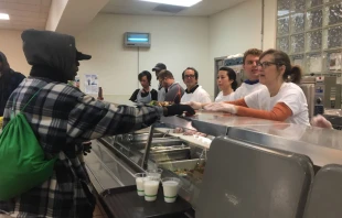 Capuchin Soup Kitchen, Detroit.  Mary Rezac/CNA.